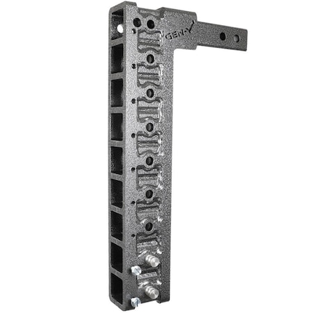 Gen-Y Hitch MEGA-DUTY 2 Shank 20 Drop 1.5K TW 10K Hitch & GH-0100 Stabilizer Kit GH-309